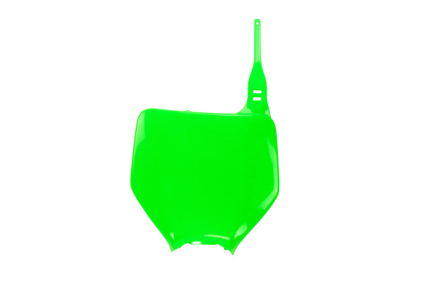 Front Number Plate neon green for Kawasaki / Suzuki